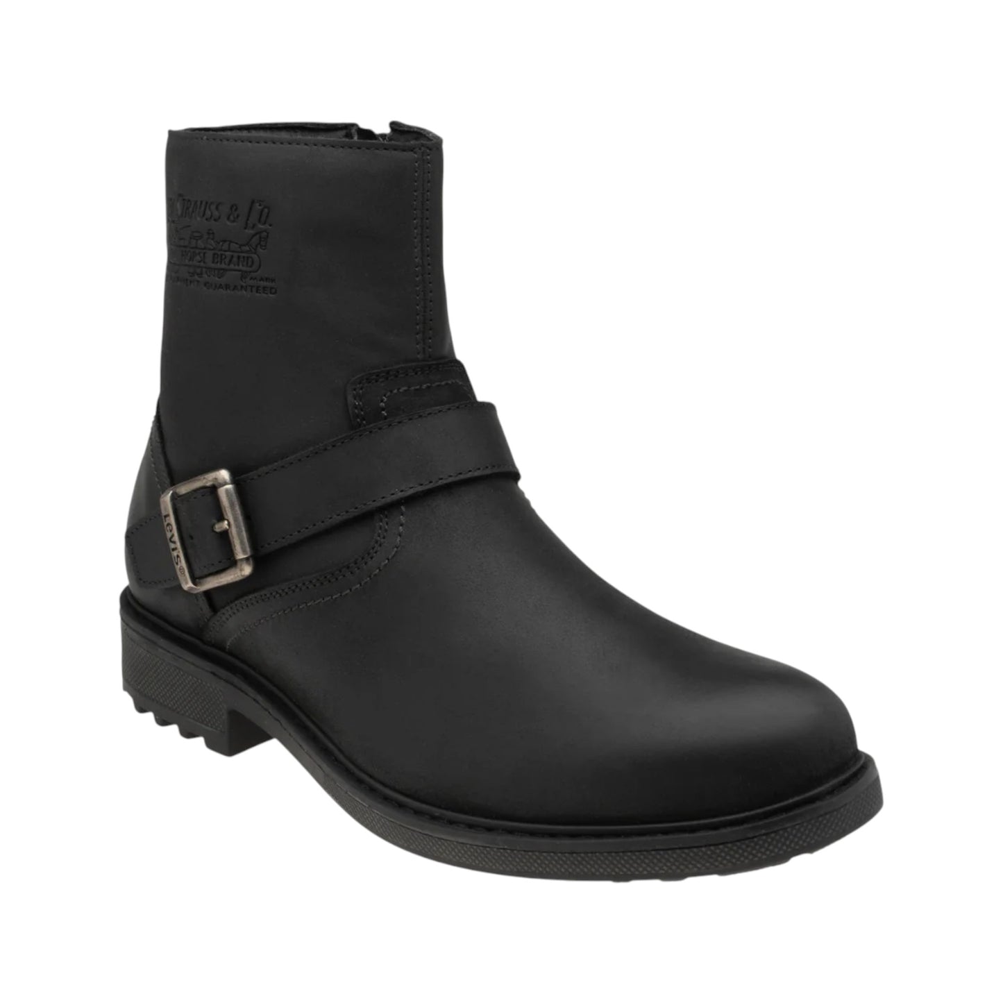 Bota Levi's Caballero Blues L2225651 Piel Graso Negro