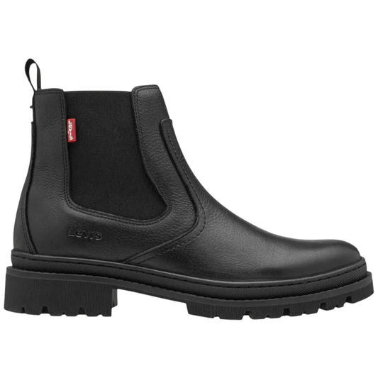 Bota Levi's Caballero Chelsea Modelo Ares L2225622 Negro