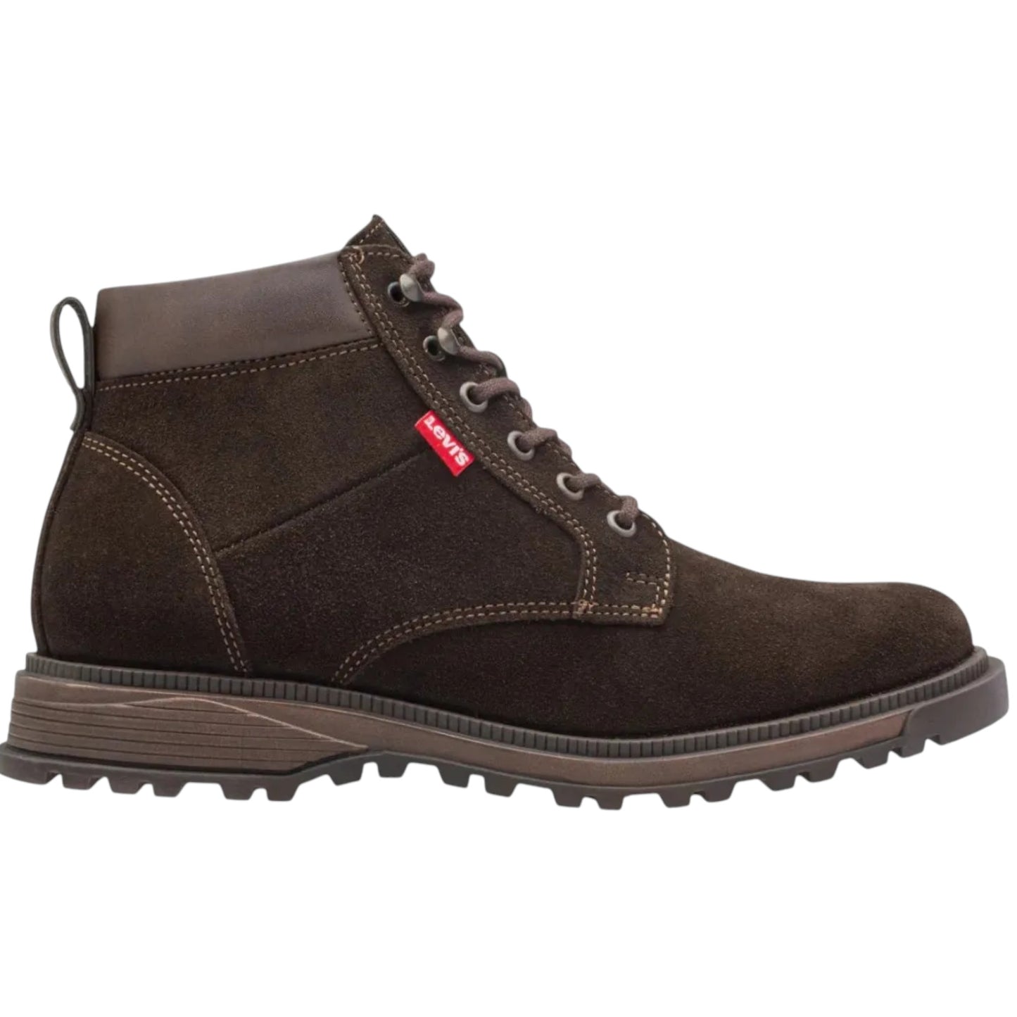 Bota Levi's Caballero Apolo L2225631 Piel Gamuza Chocolate