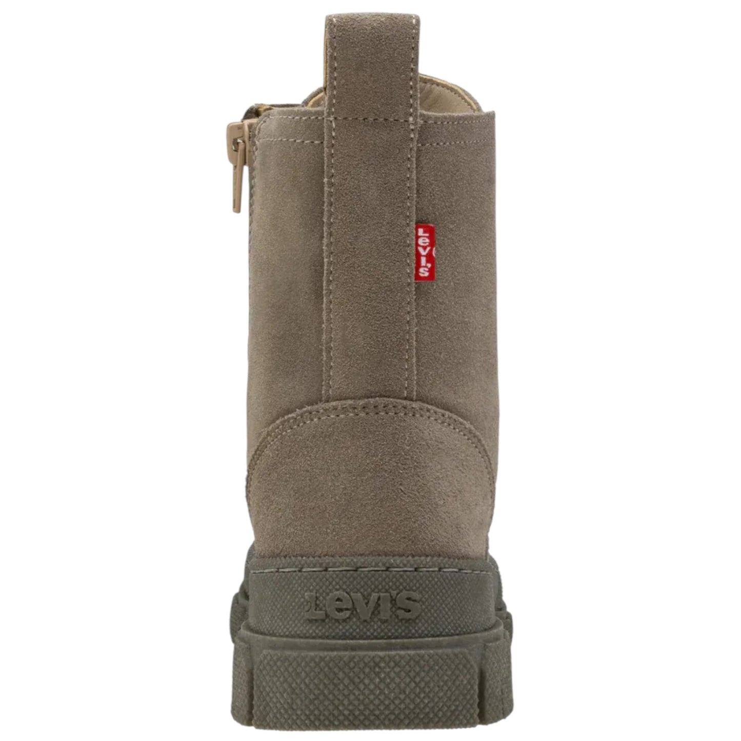 Bota Levi's Dama Modelo Dora L1225215 Piel Gamuza Gris