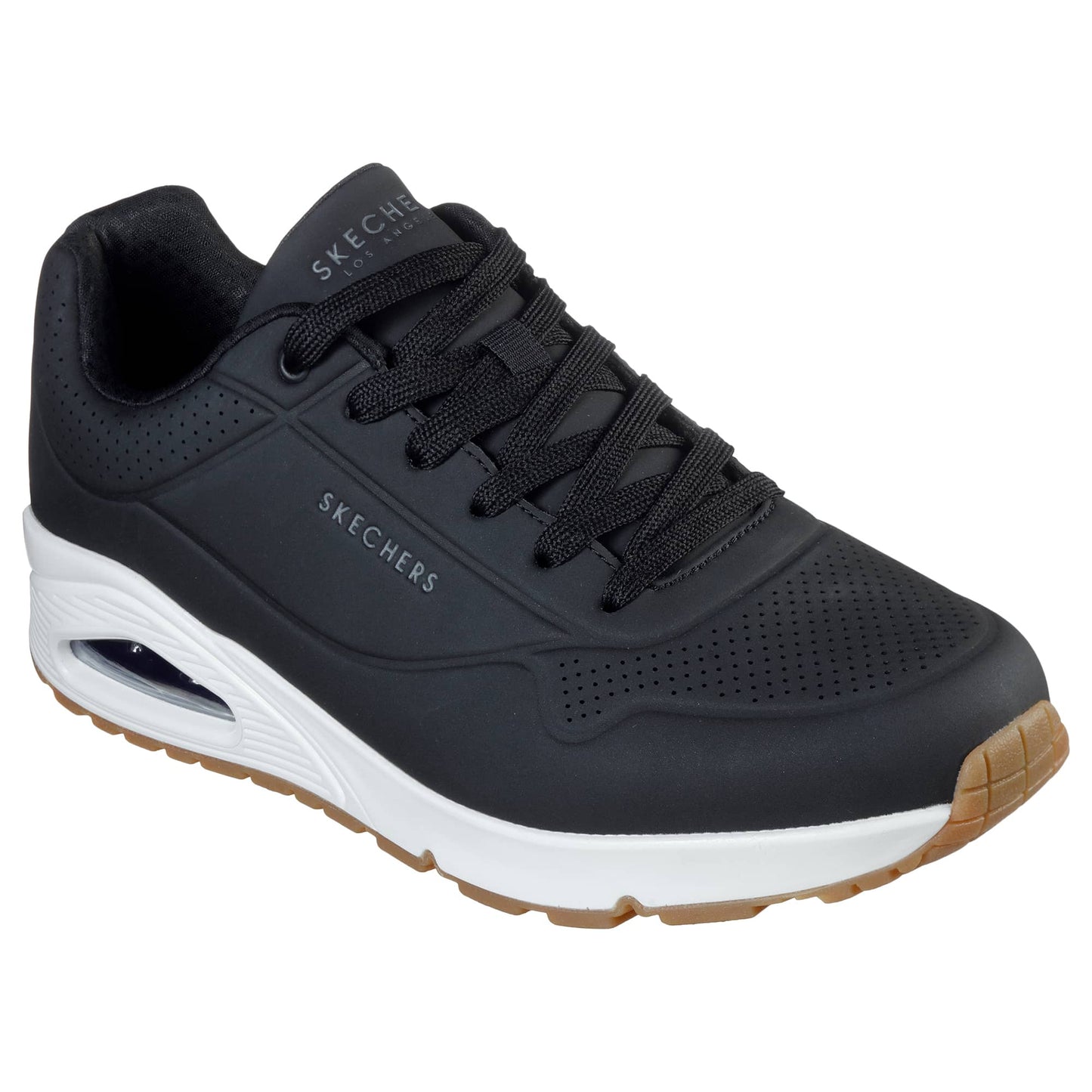 Tenis Skechers Caballero Uno Stand On Air 52458 Negro