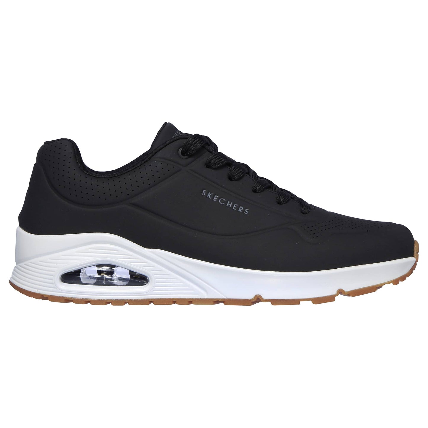 Tenis Skechers Caballero Uno Stand On Air 52458 Negro