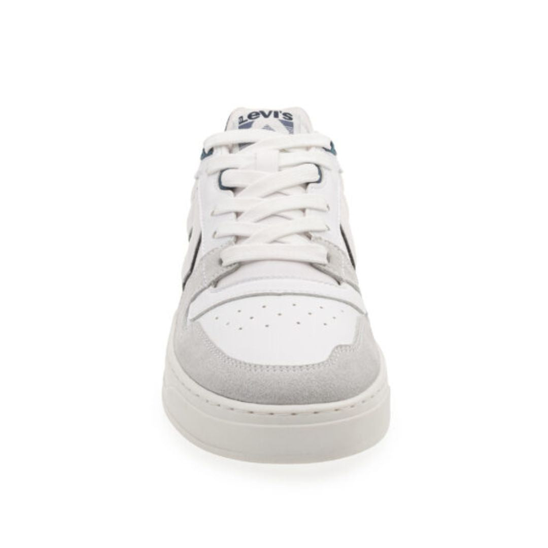 Tenis Levi's Dama Glide Blanco-Denim L1224193