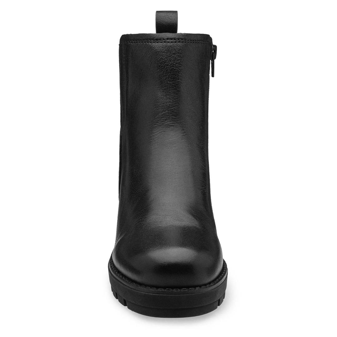 Botas Dockers Dama Beth D1224371 Piel Negro