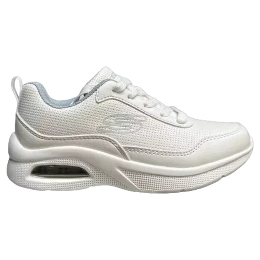 Tenis Skechers Escolar 30001lmx Ligero Blanco