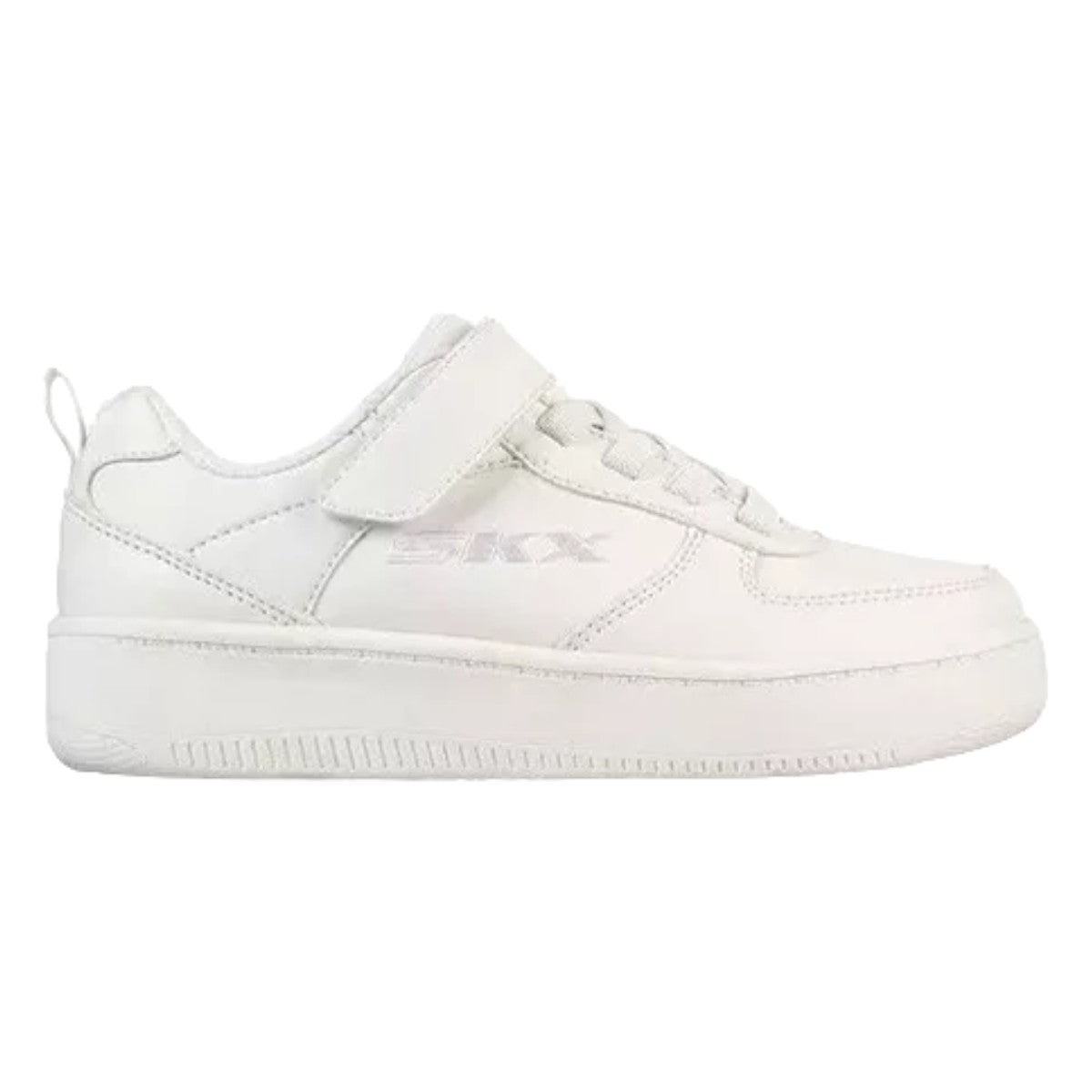 Tenis Skechers Sport Court Escolar 405697l Blanco