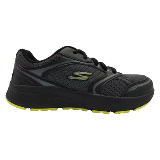 Tenis Skechers Niño Go Run 405008 Negro-gris-lima