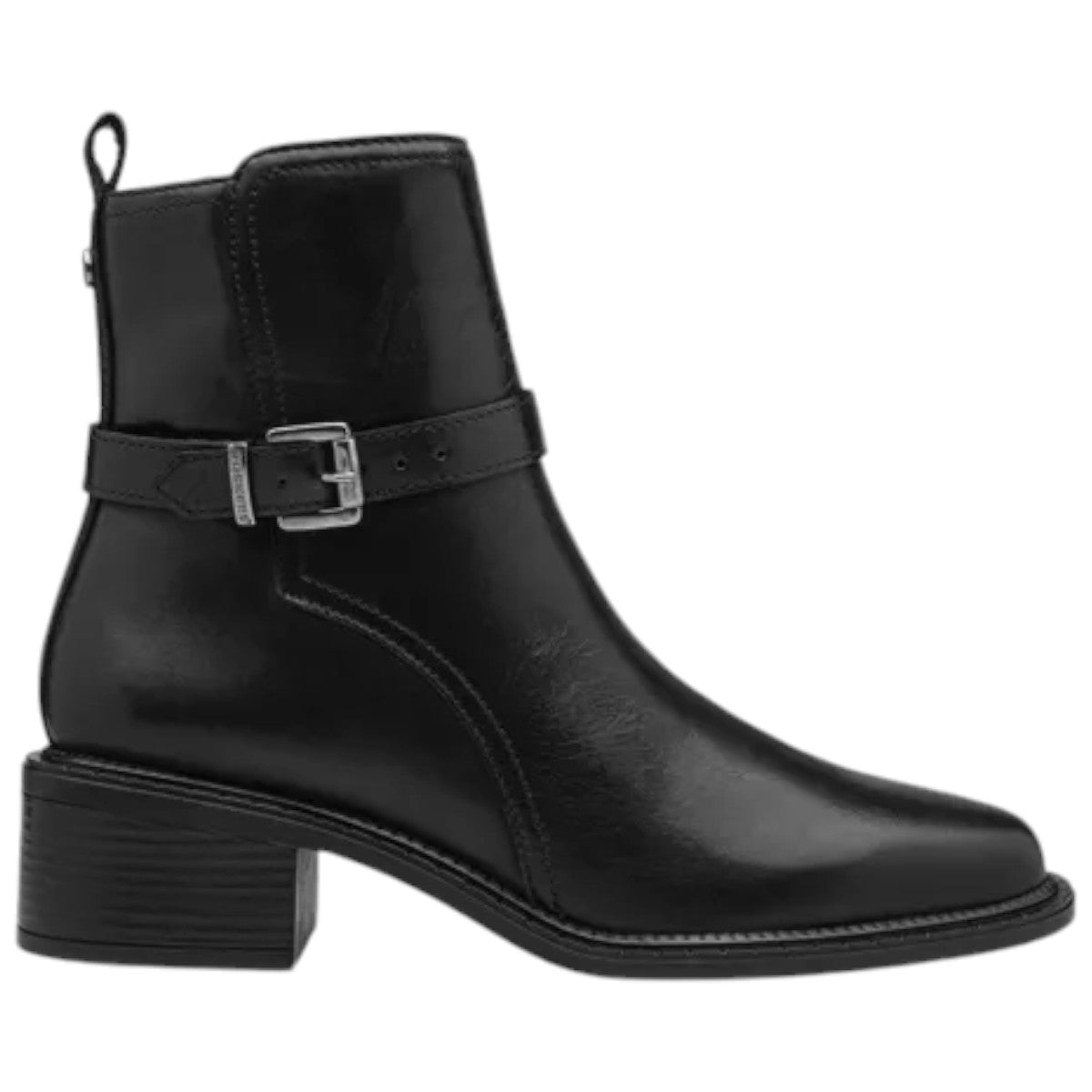 Bota Dockers Dama Blair D1224361 Piel De Res Negro