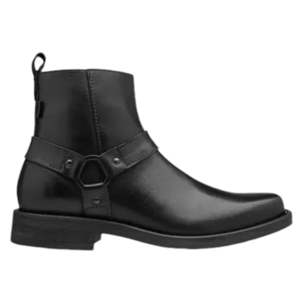 Bota Levi`s Caballero L2224452 Piel De Res Negro