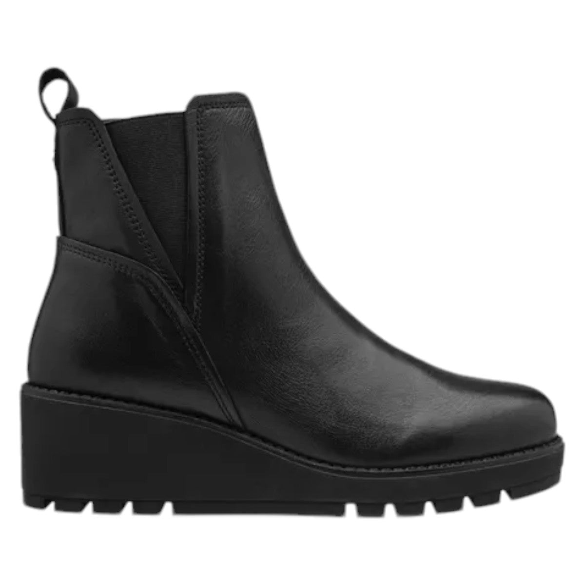 Botas Dockers Dama Beth D1224371 Piel Negro