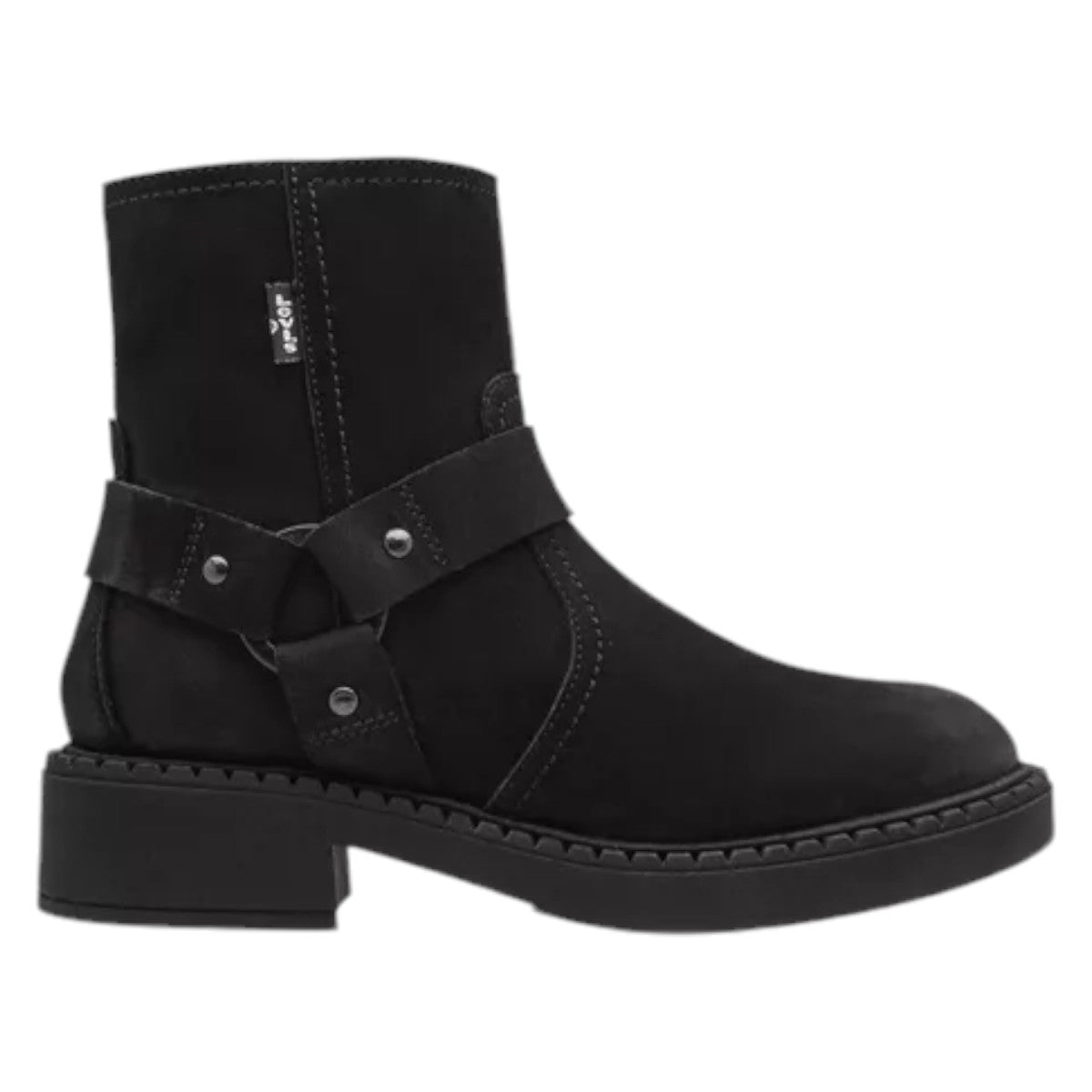 Botas Levi's Dama Andy L1224122 Piel Negro