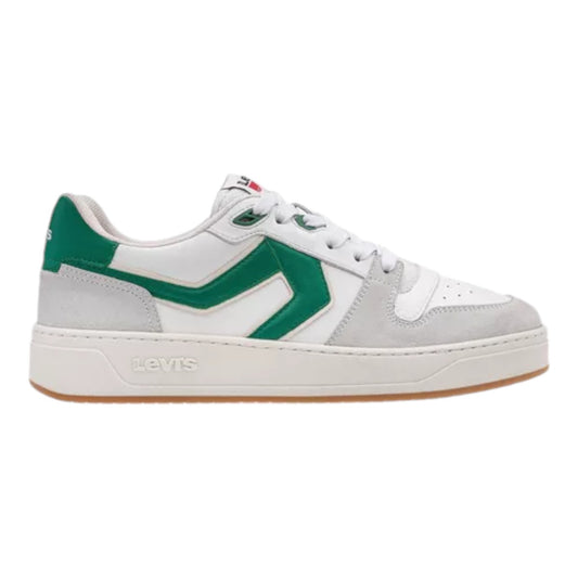 Tenis Levi's Caballero L2224501 Blanco-verde