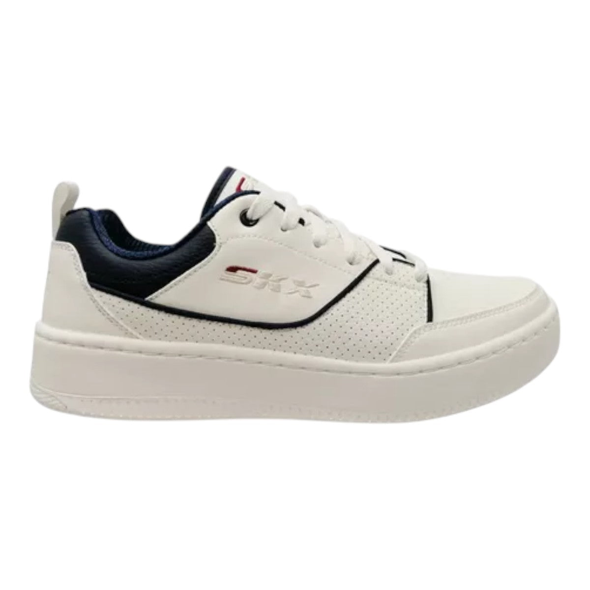 Tenis Skechers Caballero Sport Court 232472 Blanco-marino