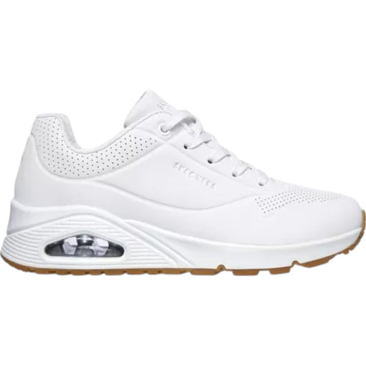 Tenis Skechers Dama Uno-stand On Air 73690 Blanco