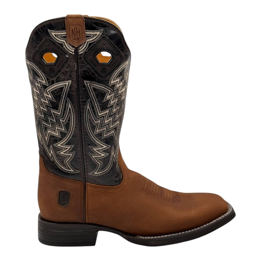Bota Nokota Horse Vaquera Caballero Morgan 15 Crazy Miel