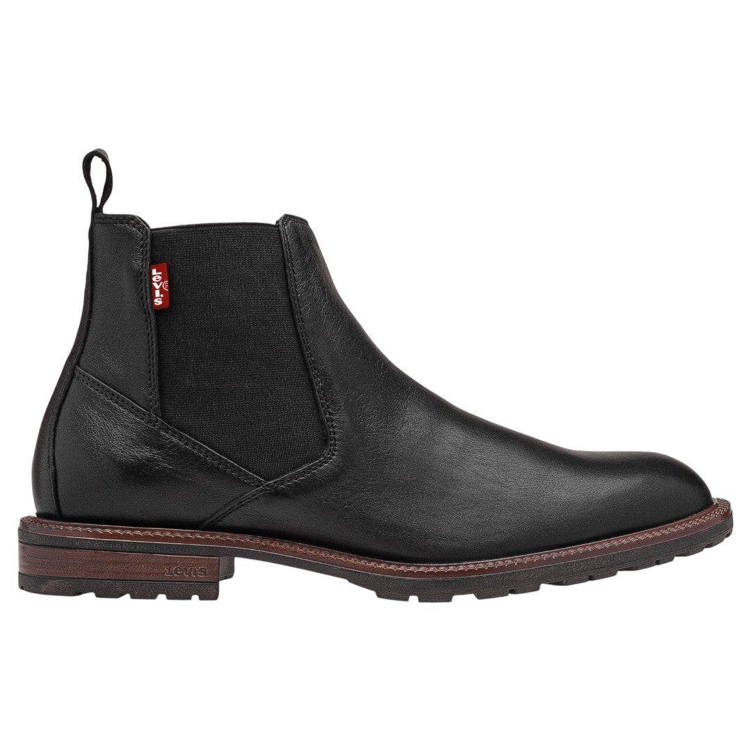 Bota Levi's Caballero Tebas L2125492 Piel Negro