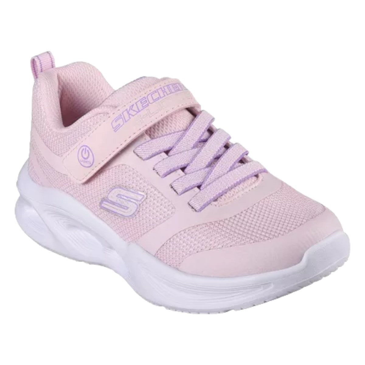 Tenis Skechers Niña Sola Glow 303715l Rosa Claro