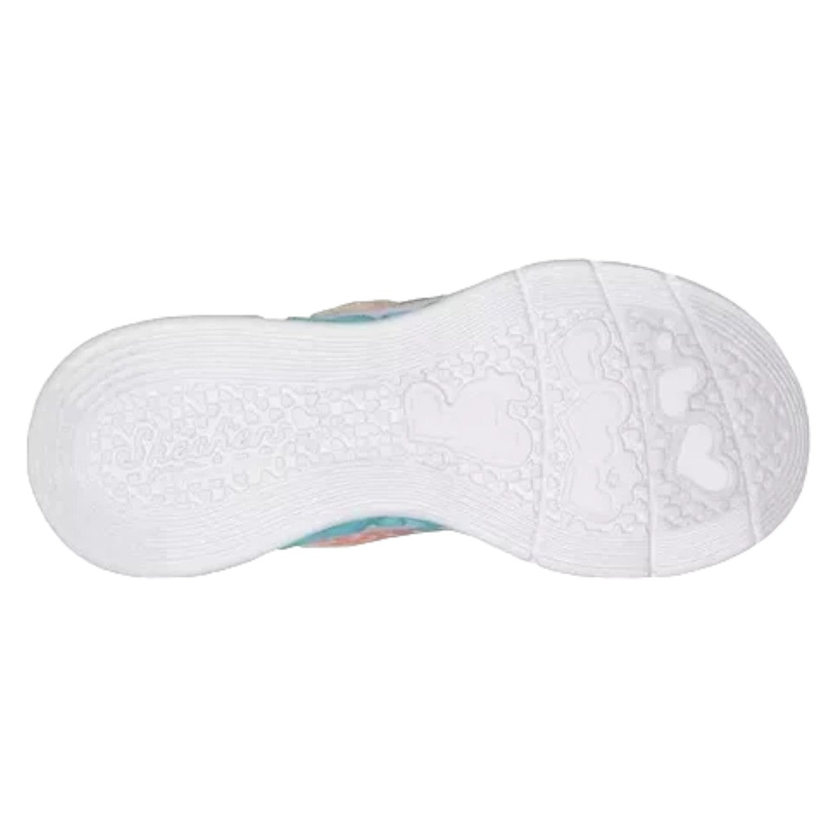 Tenis Skechers Niña Lights 302314n Blanco/mul