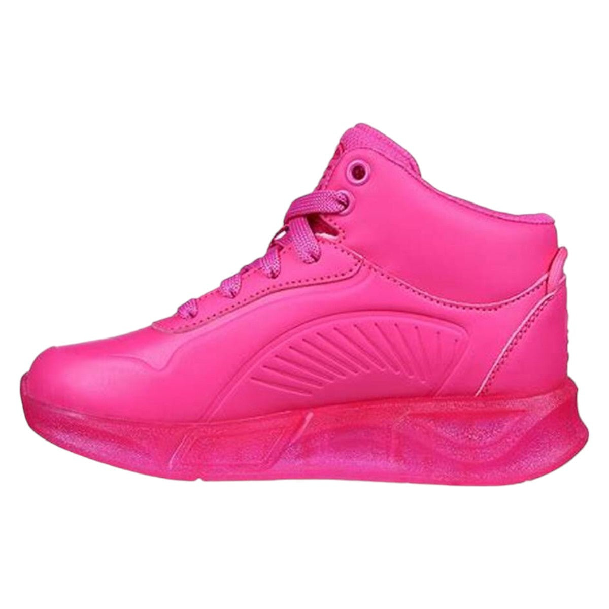 Tenis-Bota Skechers Niña S-lights Remix Fiusha 310100l