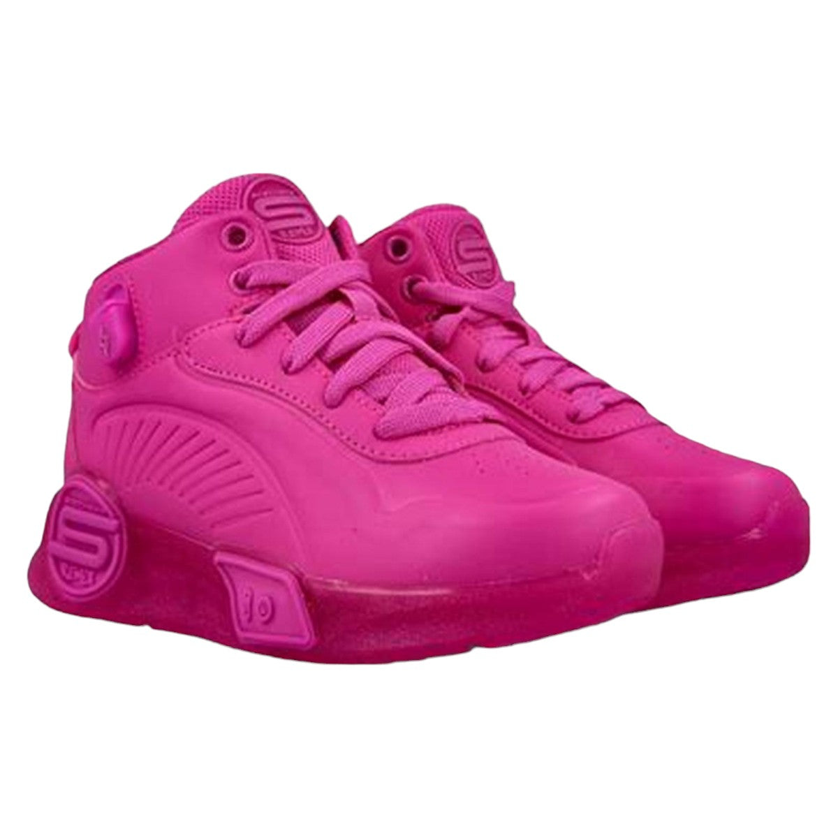 Tenis-Bota Skechers Niña S-lights Remix Fiusha 310100l