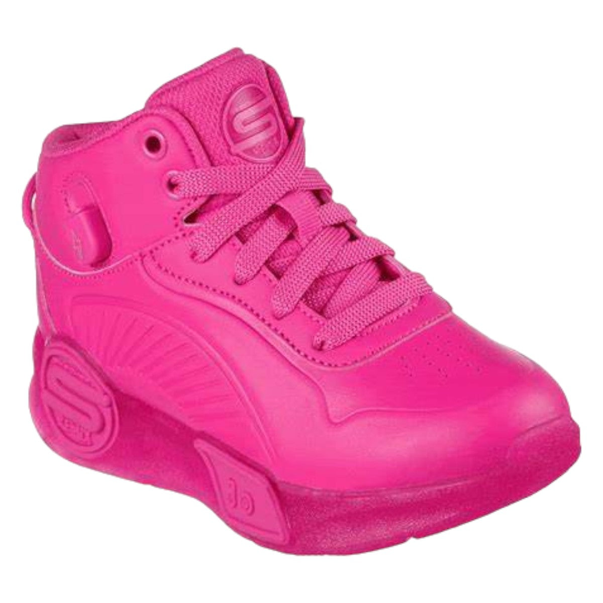 Tenis-Bota Skechers Niña S-lights Remix Fiusha 310100l