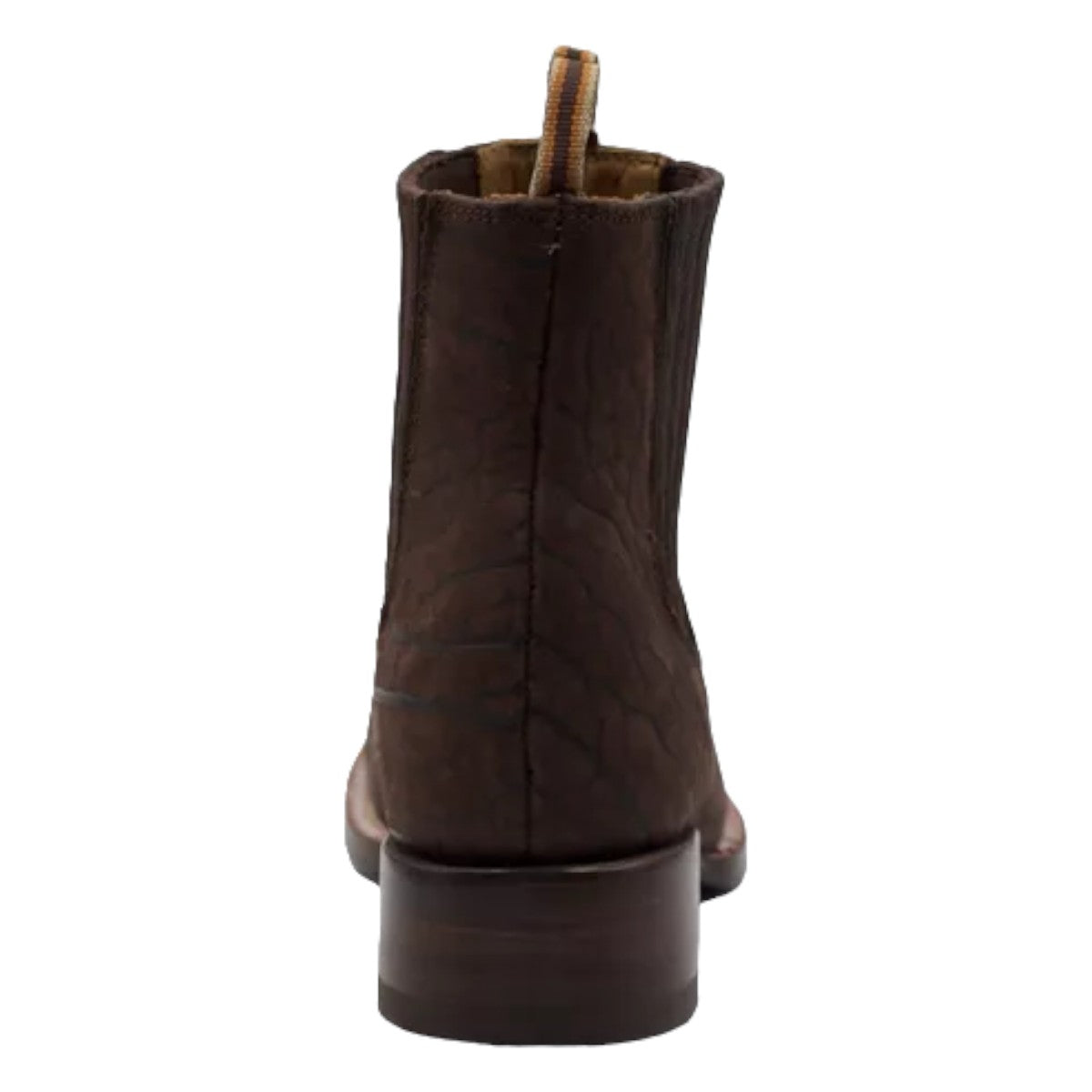 Botin Los Rurales 7002 Piel Cuello De Toro Buck Choco