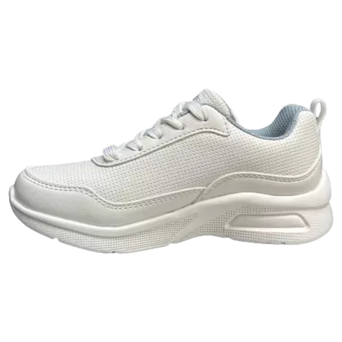 Tenis Skechers Escolar 30001lmx Ligero Blanco
