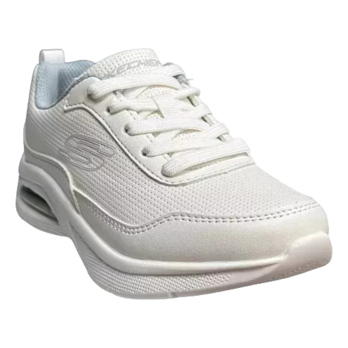 Tenis Skechers Escolar 30001lmx Ligero Blanco