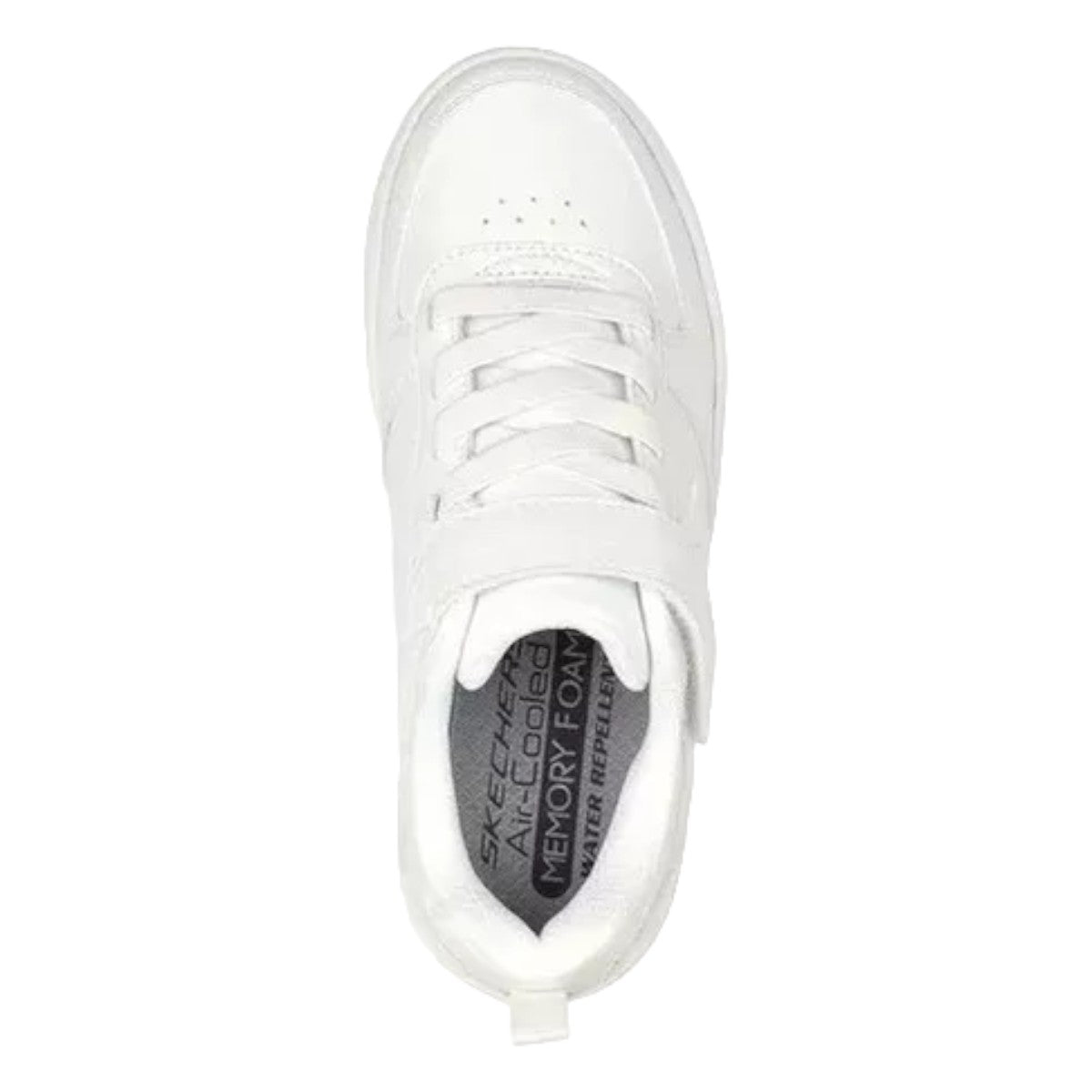 Tenis Skechers Sport Court Escolar 405697l Blanco