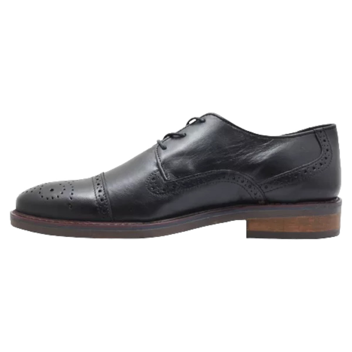 Zapato Vestir Dockers Caballero D218202 Piel Borrego Negro