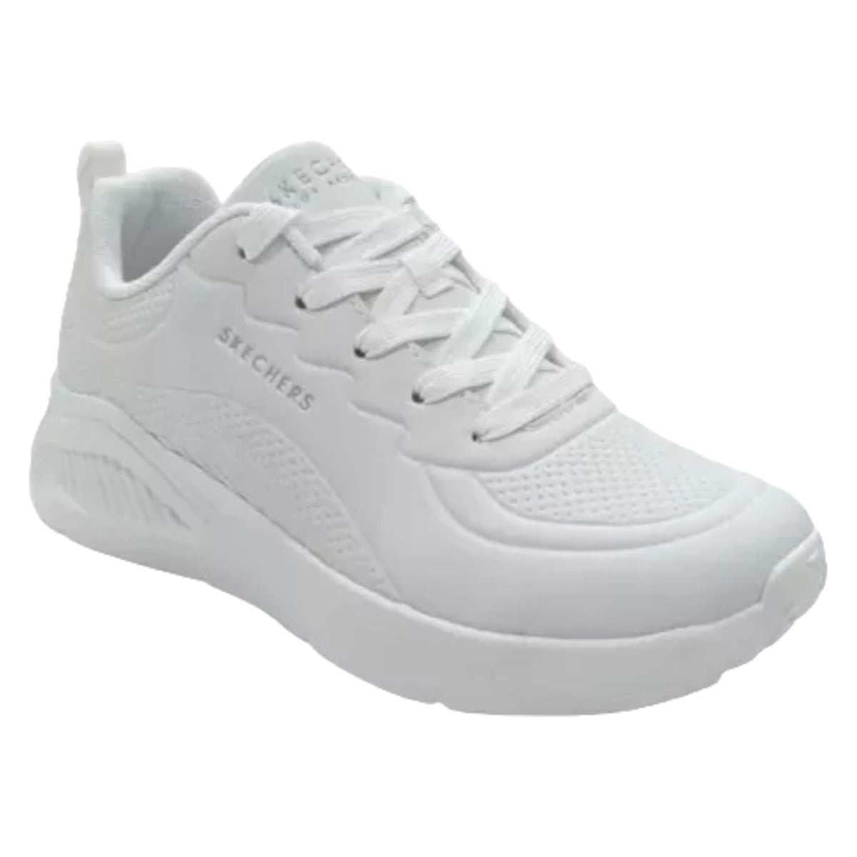 Tenis Skechers Caballero Uno Lite Lighter One 183120 Blanco