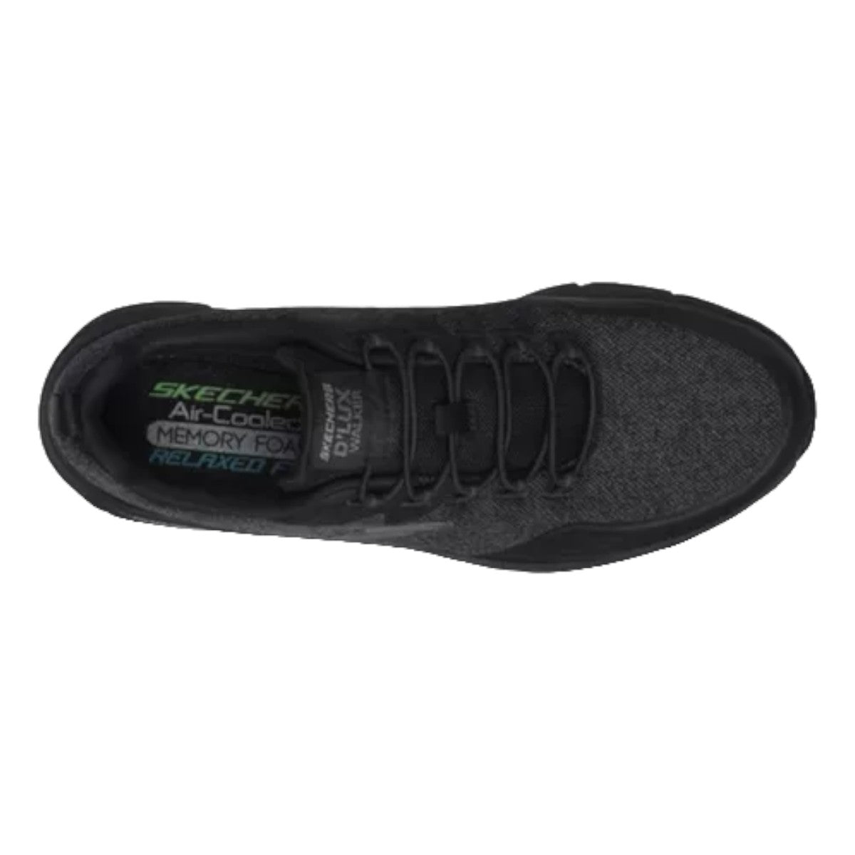 Tenis Skechers Caballero D'lux Walker 232719 Negro-neg