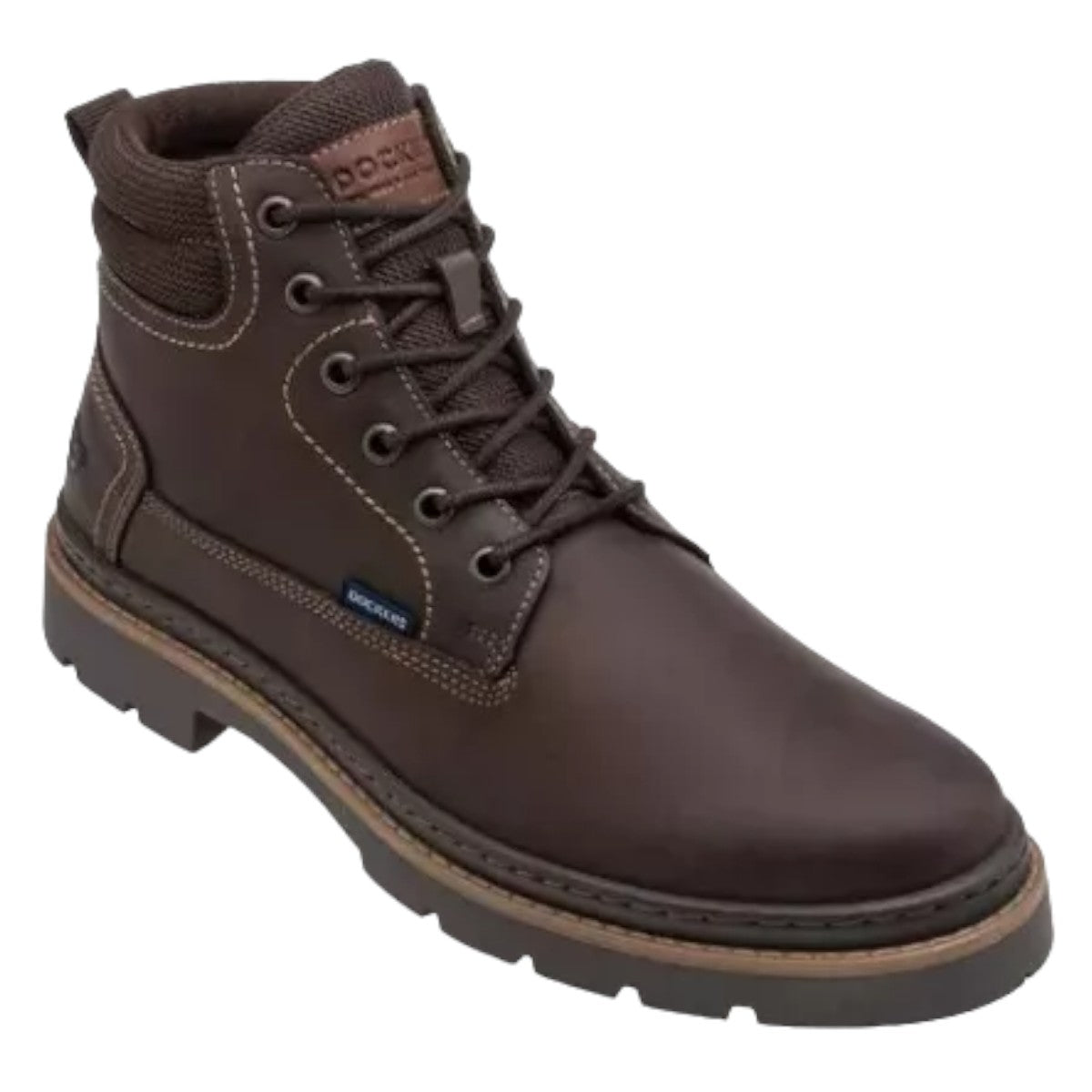 Bota Dockers Caballero D2123141 Piel Crazy Choco