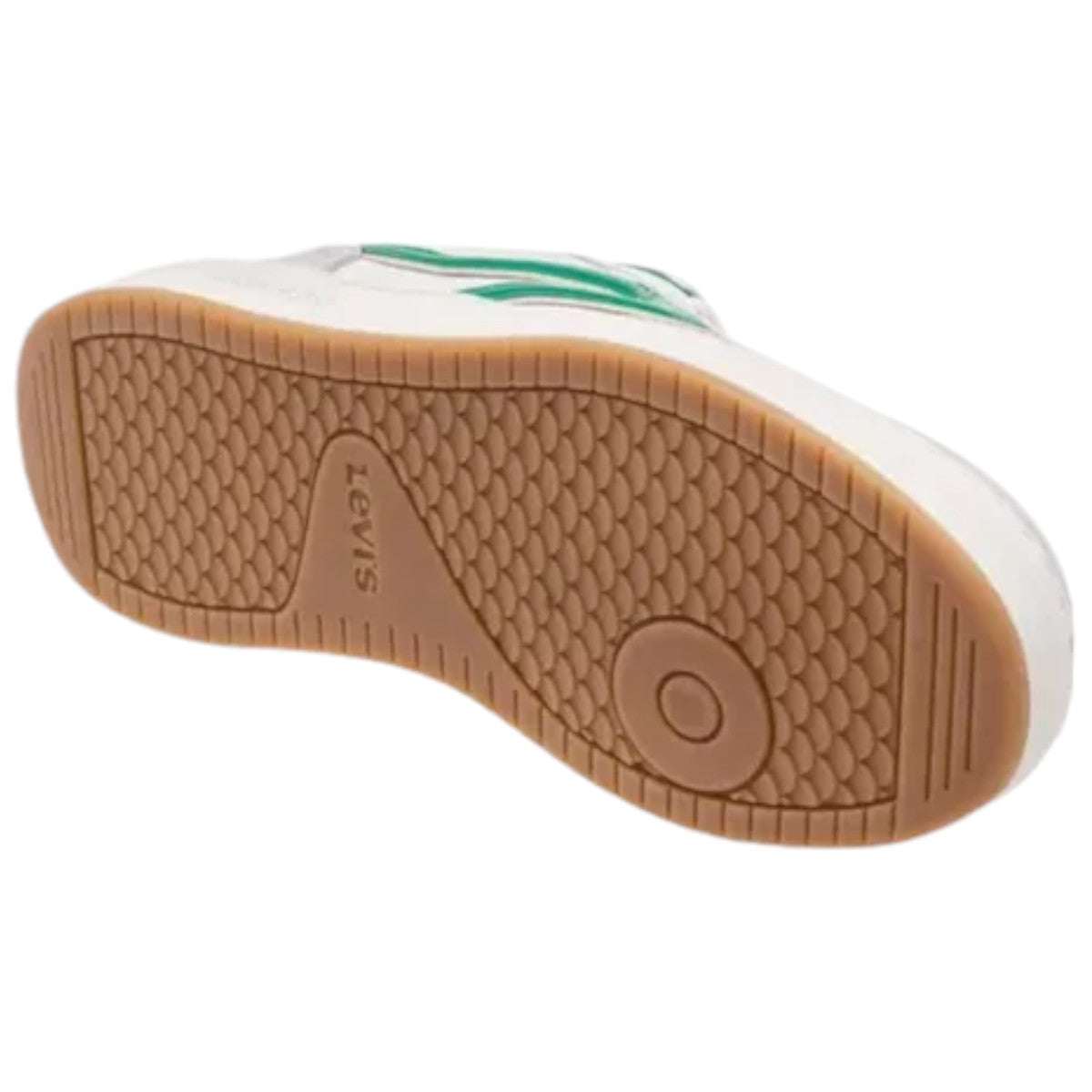 Tenis Levi`s Dama Glide L1224191 Blanco-verde