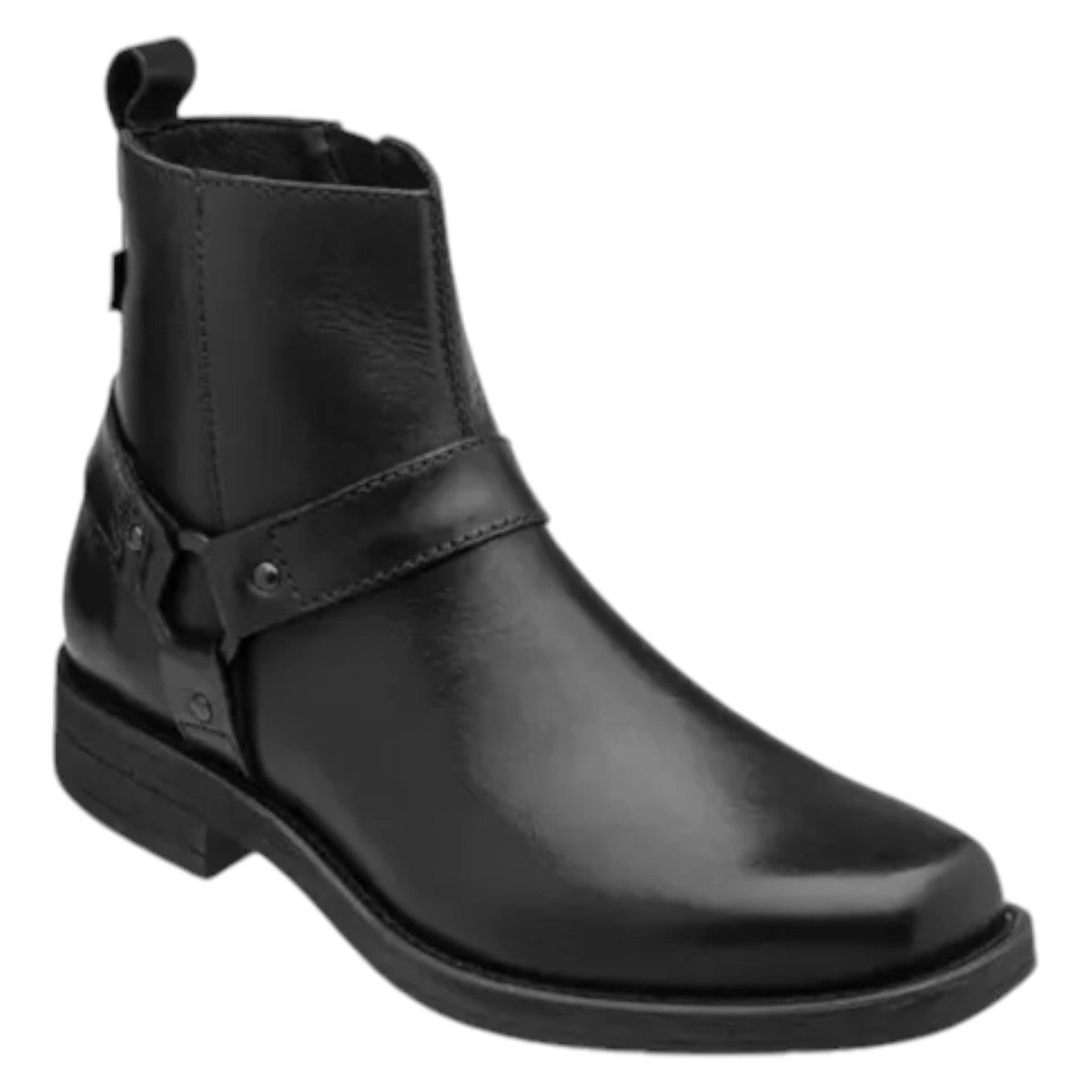 Bota Levi`s Caballero L2224452 Piel De Res Negro