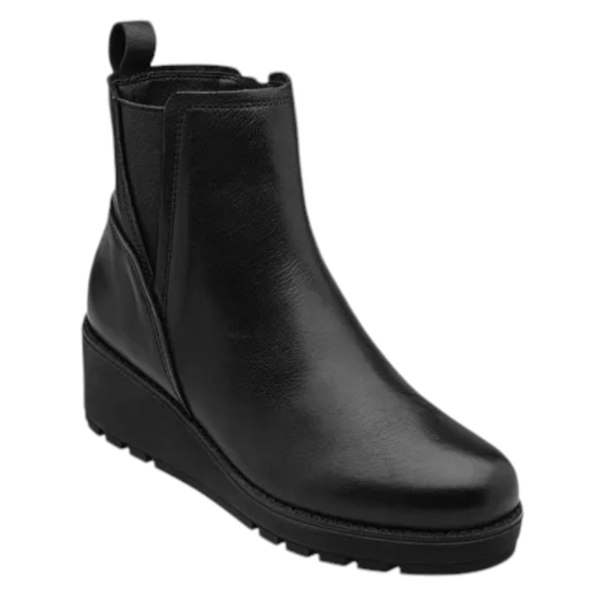 Botas Dockers Dama Beth D1224371 Piel Negro