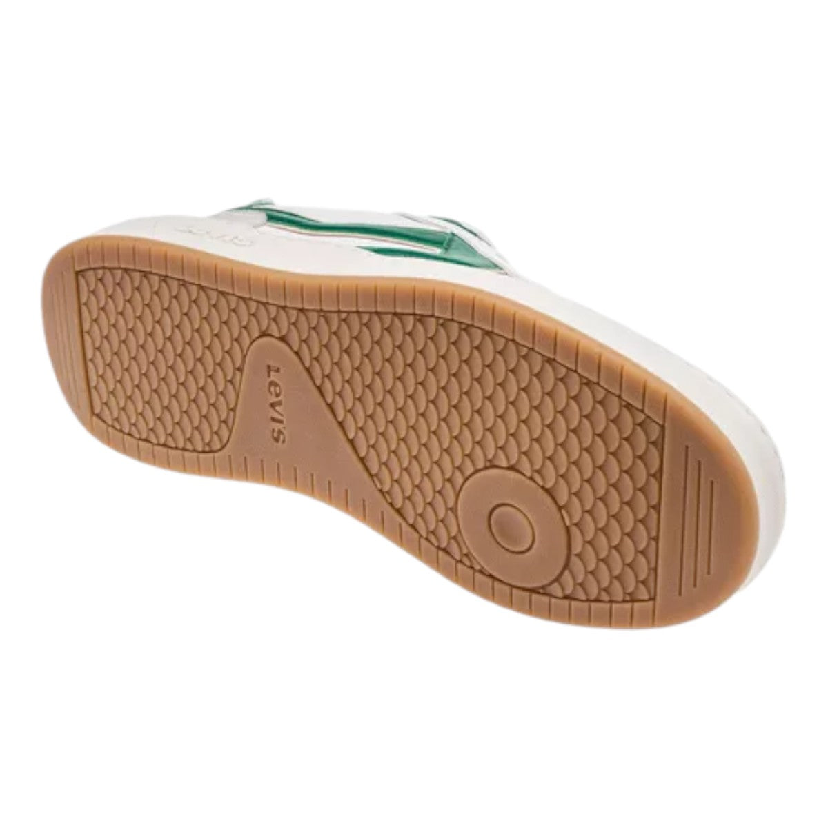 Tenis Levi's Caballero L2224501 Blanco-verde