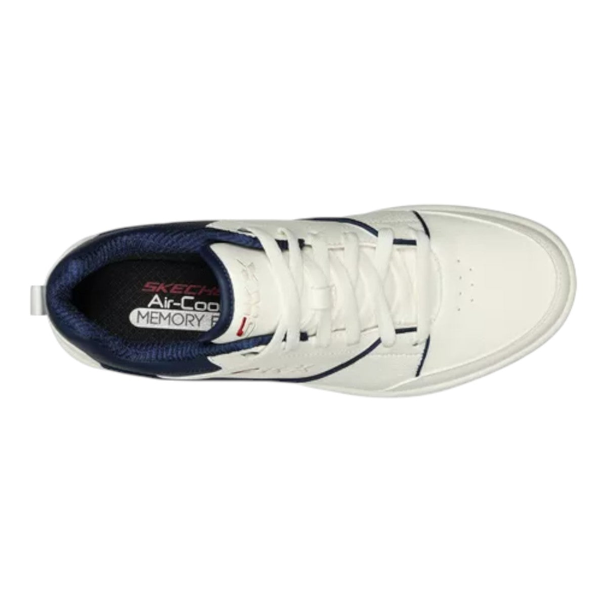 Tenis Skechers Caballero Sport Court 232472 Blanco-marino