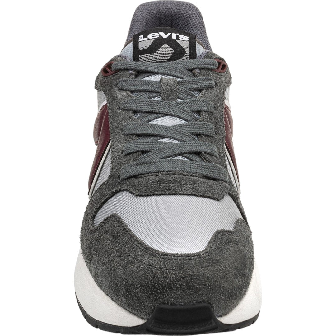 Tenis Levi's Caballero Charge L2224592 Gamuza Gris