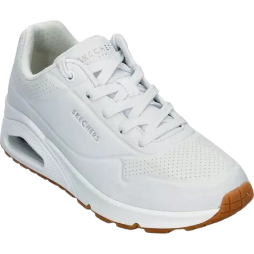 Tenis Skechers Dama Uno-stand On Air 73690 Blanco