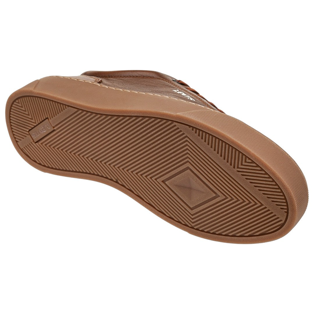 Tenis Levi's Caballero L2125561 Ander Piel Tabaco