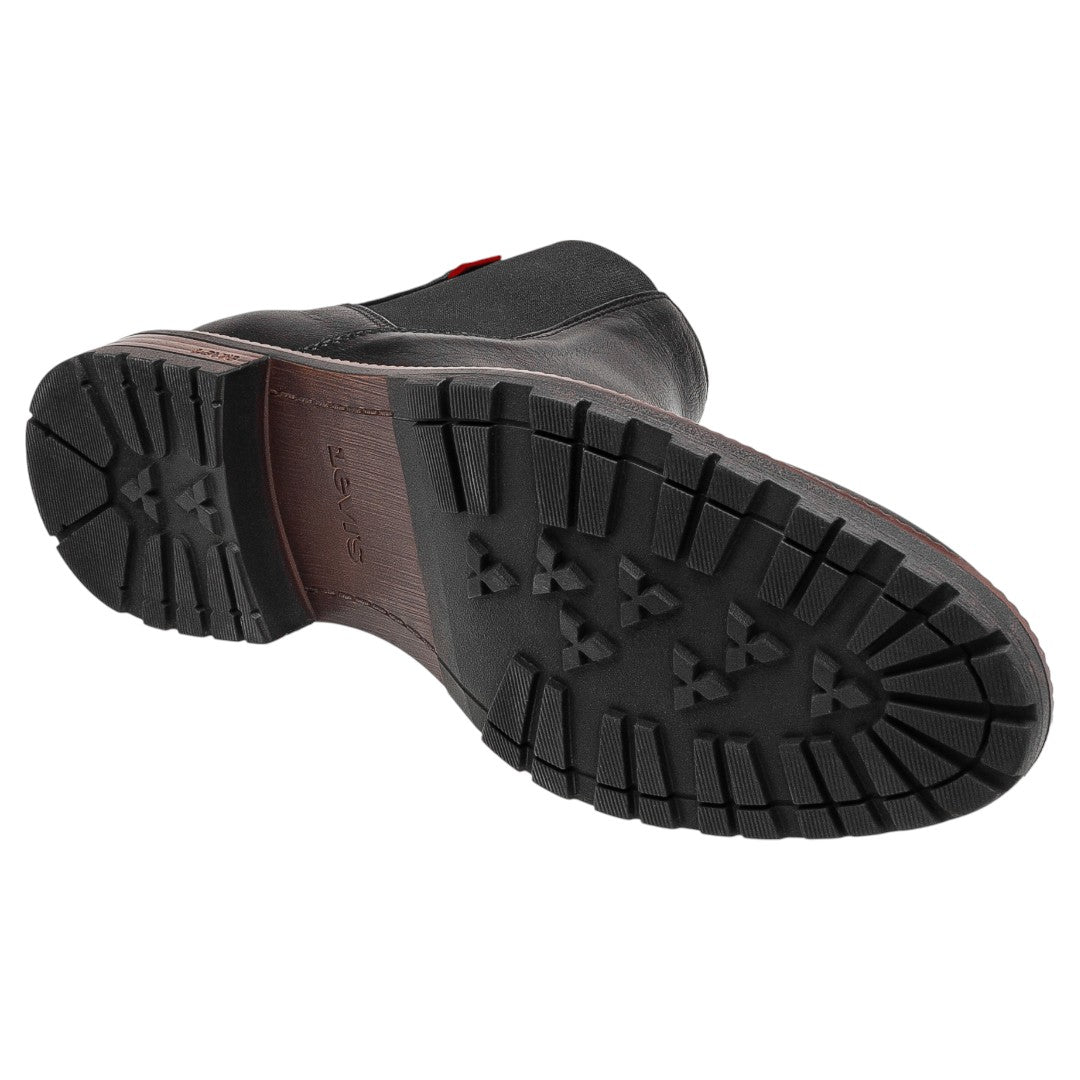 Bota Levi's Caballero Tebas L2125492 Piel Negro