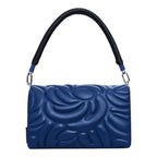 Bolsa Desigual Tipo Bandolera Con Flor Azul