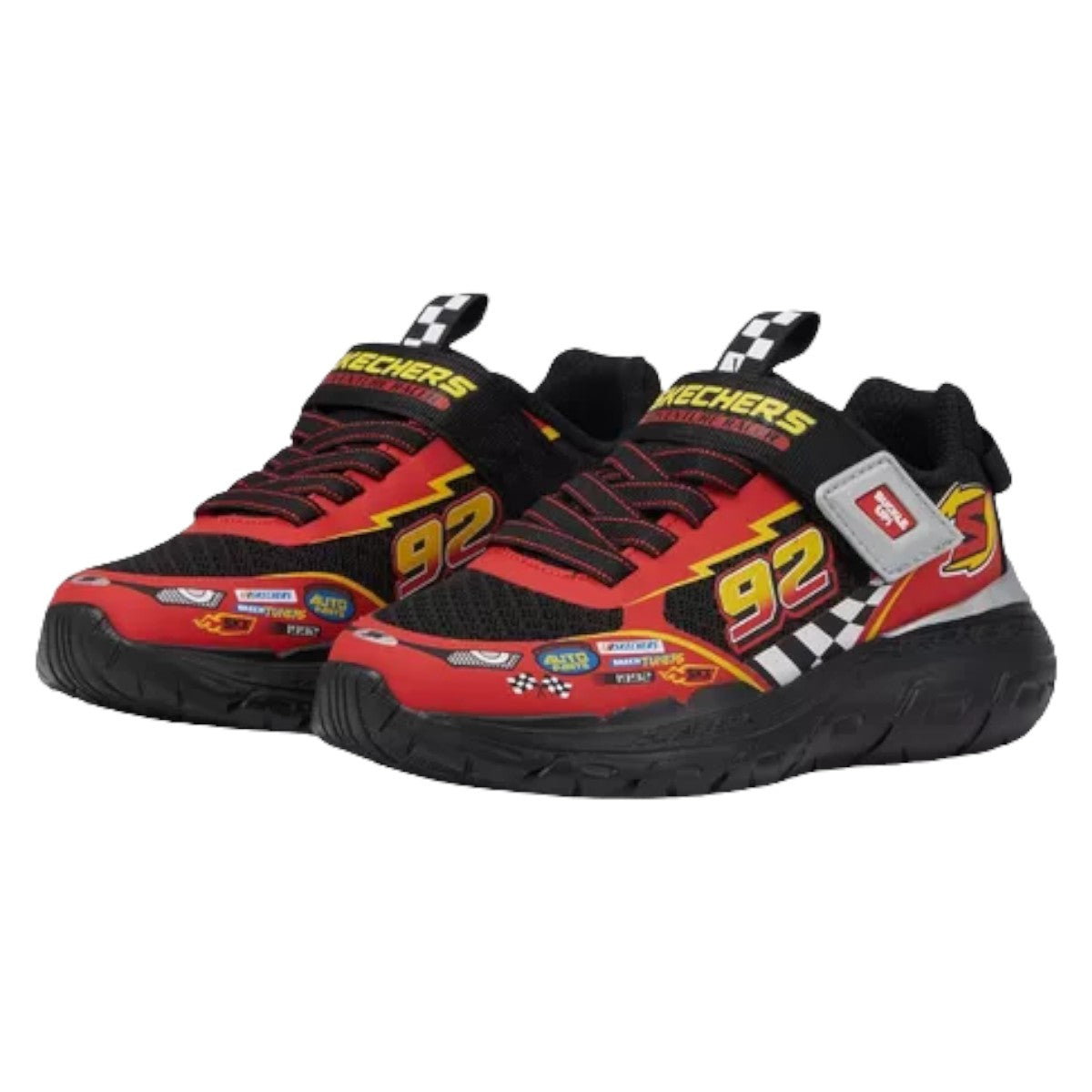 Tenis Skechers Niño Tracks 402303l Negro-rojo