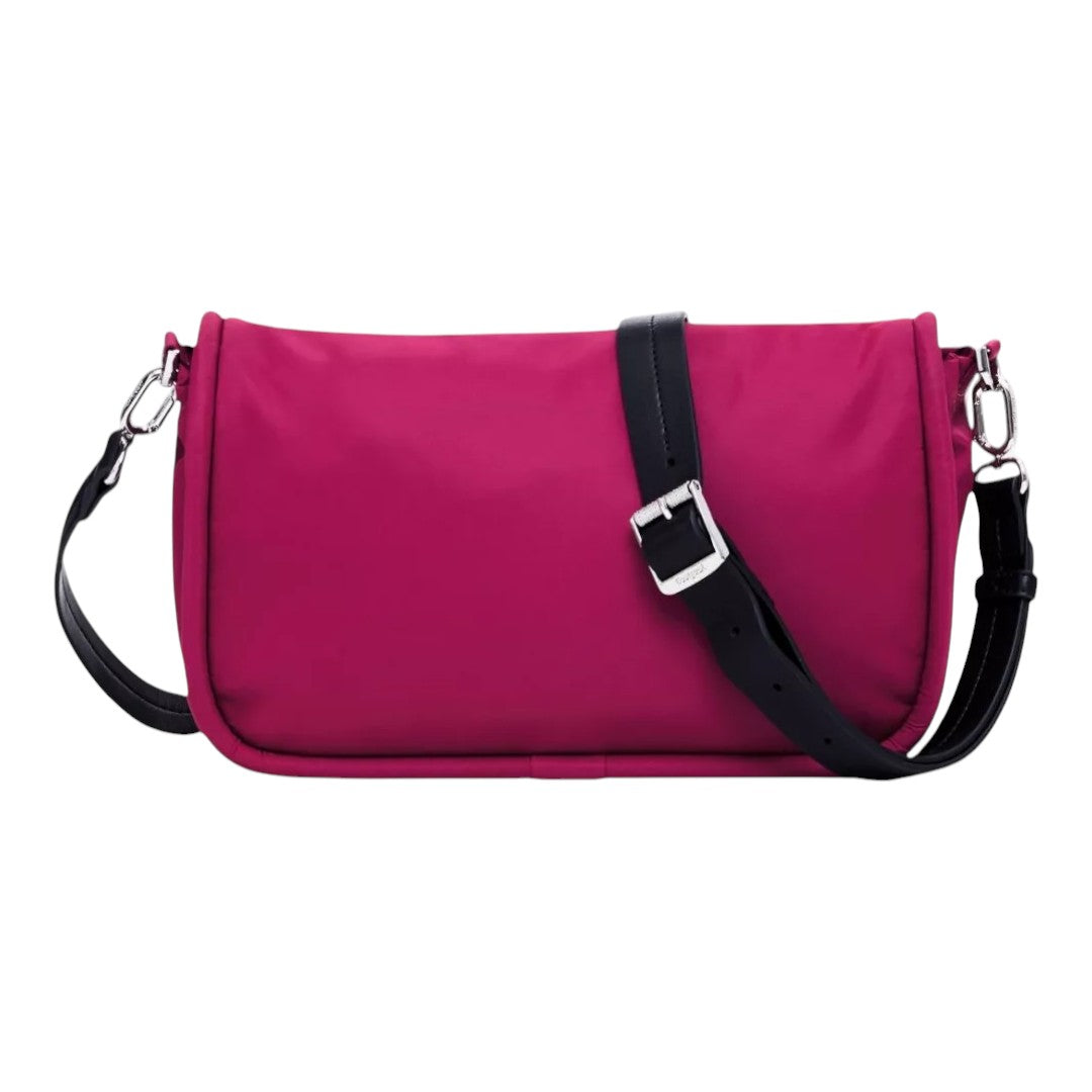 Bolsa Desigual De Mano Liso Textil Magenta