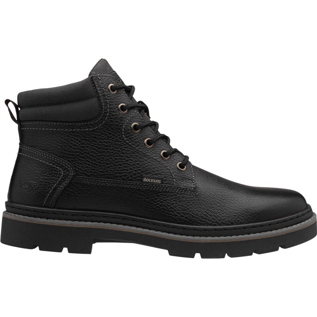 Botas Dockers Caballero D2224851 Piel Floter Negro