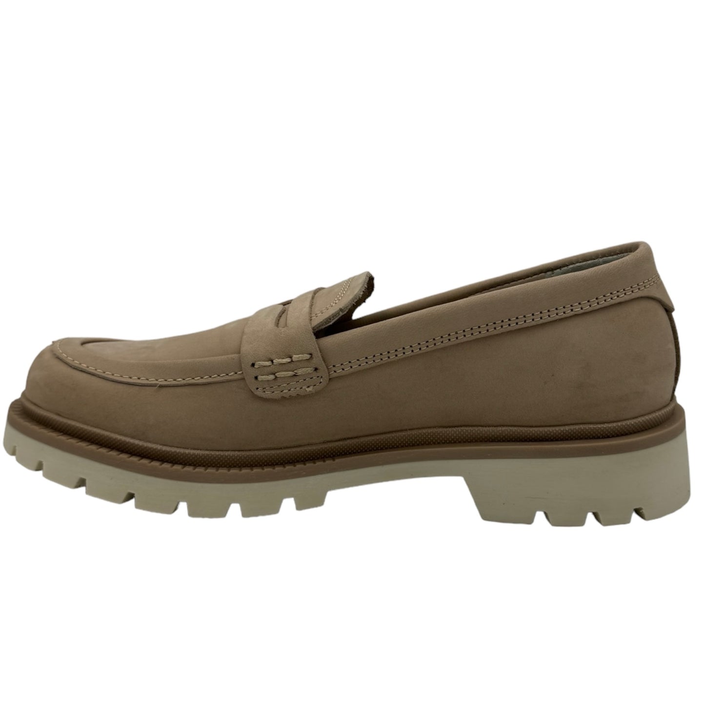 Mocasín Levis Dama L1123134 Piel Nobuck Hueso