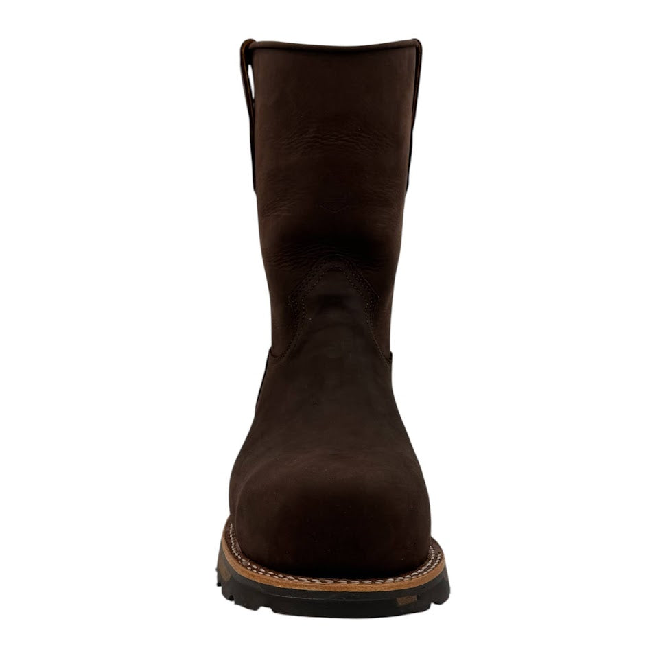 Bota Nokota Horse Sherman 30 De Trabajo Piel Crazy Café