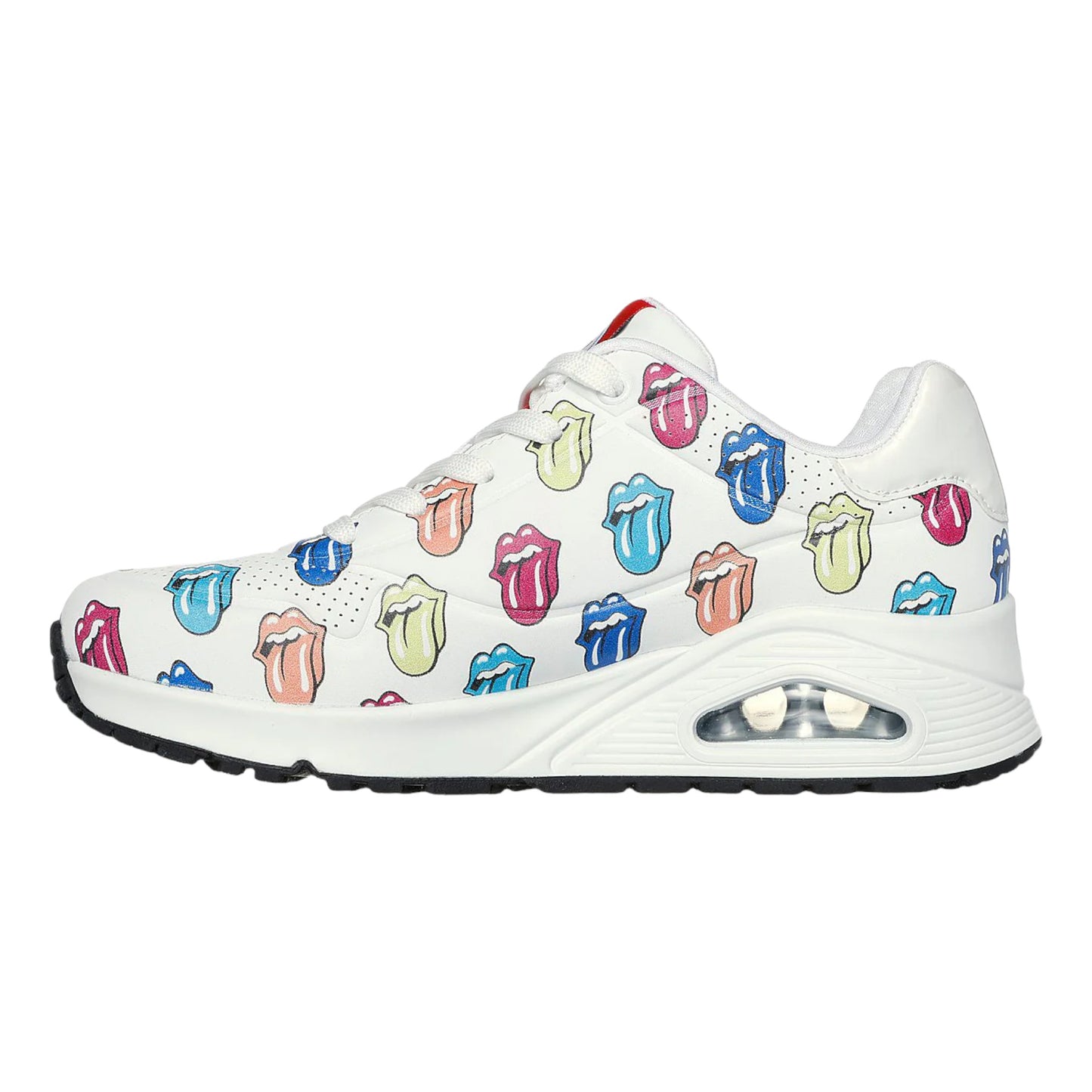 Tenis Skechers Dama Uno Say Rolling Stone 177964 Blanco-neg