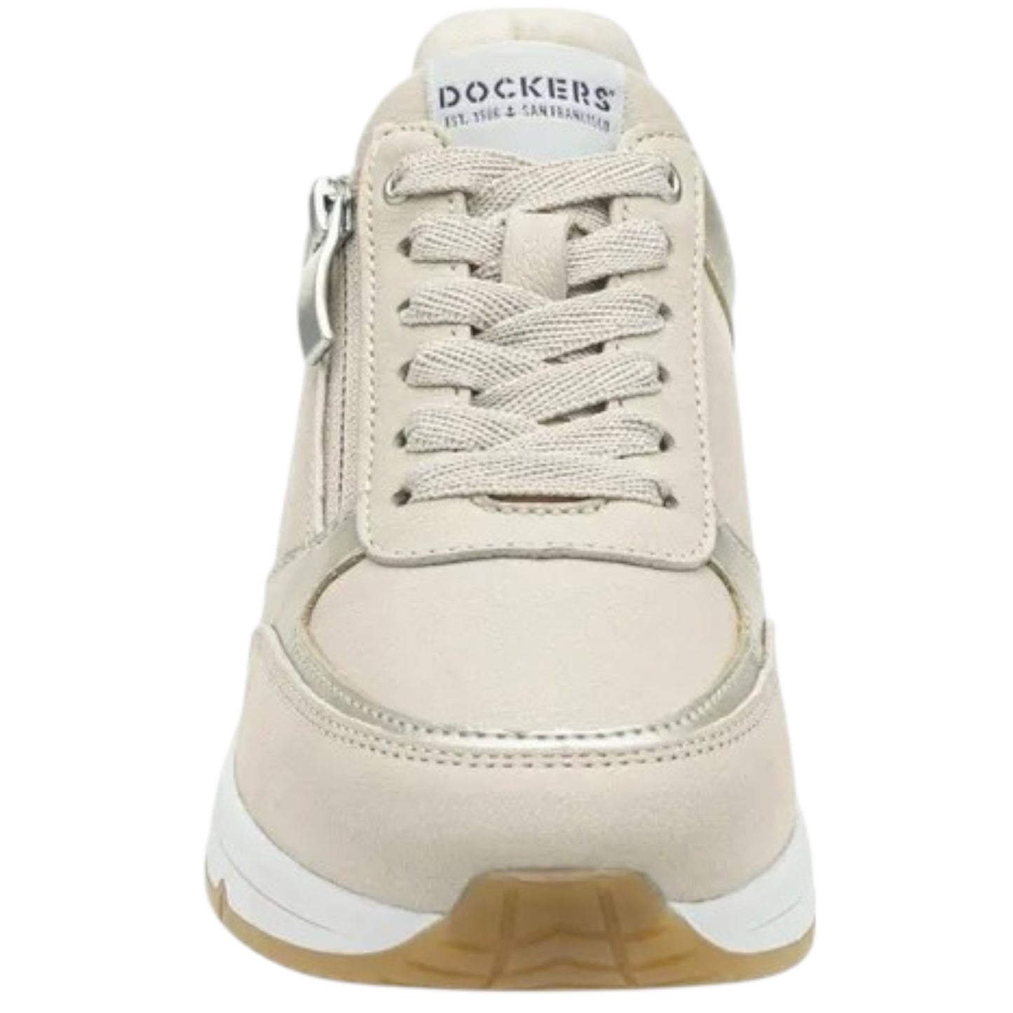 Tenis Dockers Dama Lauren D1125301 Piel Latte